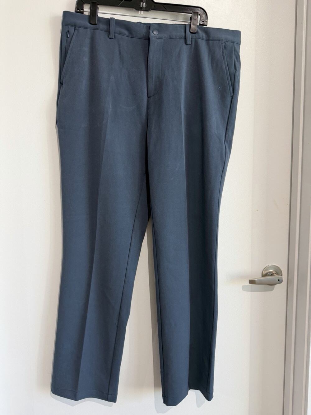 Quince Ultra-Stretch Athletic comfort Smart Chino Pant Blue QTCL004 Size-36x32